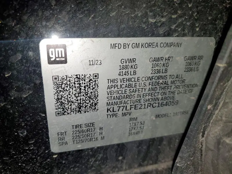 2024 CHEVROLET TRAX LS  