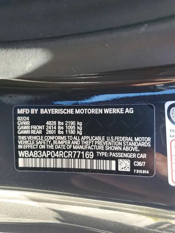 2024 BMW M440I   