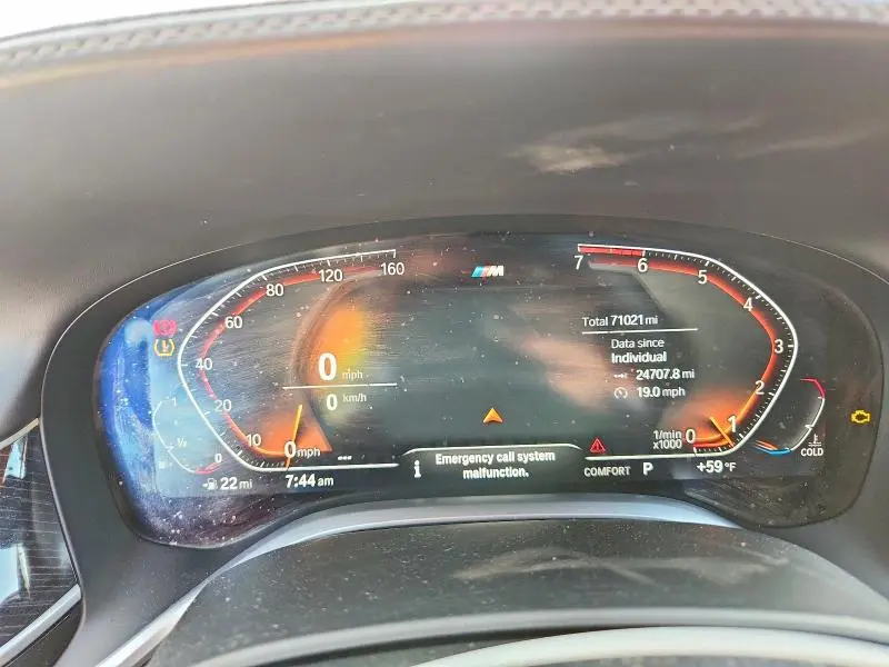 2020 BMW 750 XI  