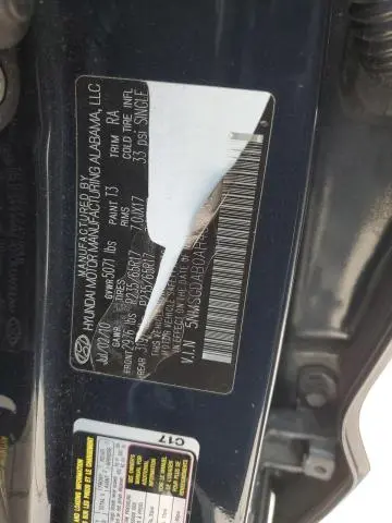 2010 HYUNDAI SANTA FE GLS  