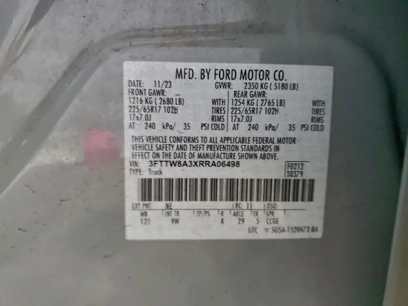 2024 FORD MAVERICK XL  