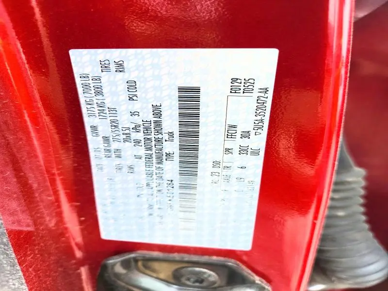 2015 FORD F150 SUPERCREW  