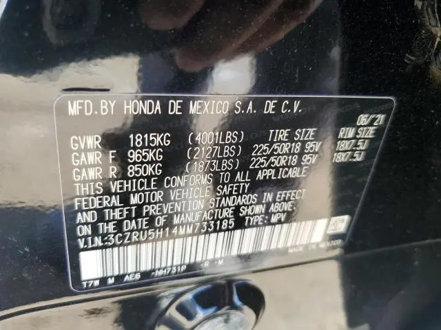 2021 HONDA HR-V SPORT  