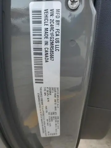 2021 CHRYSLER PACIFICA TOURING  
