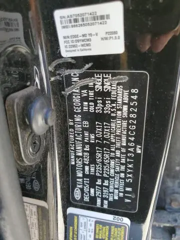 2012 KIA SORENTO BASE  