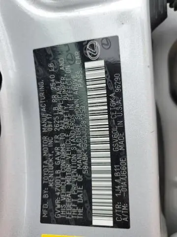 2018 LEXUS ES 350  