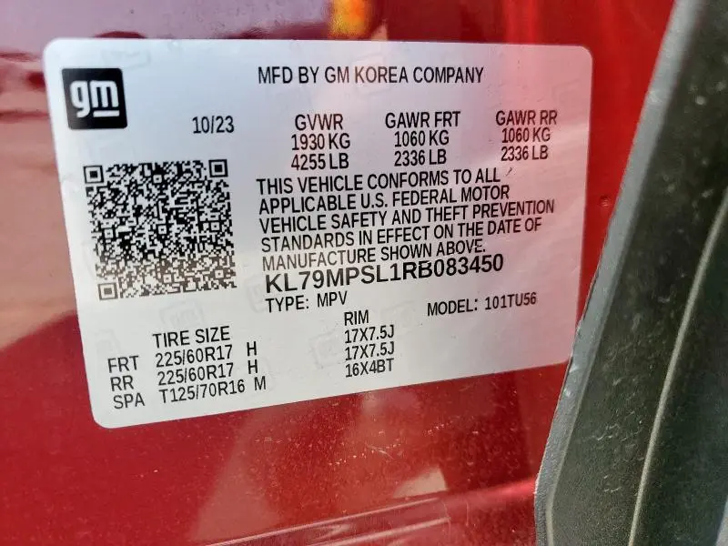 2024 CHEVROLET TRAILBLAZER LT  