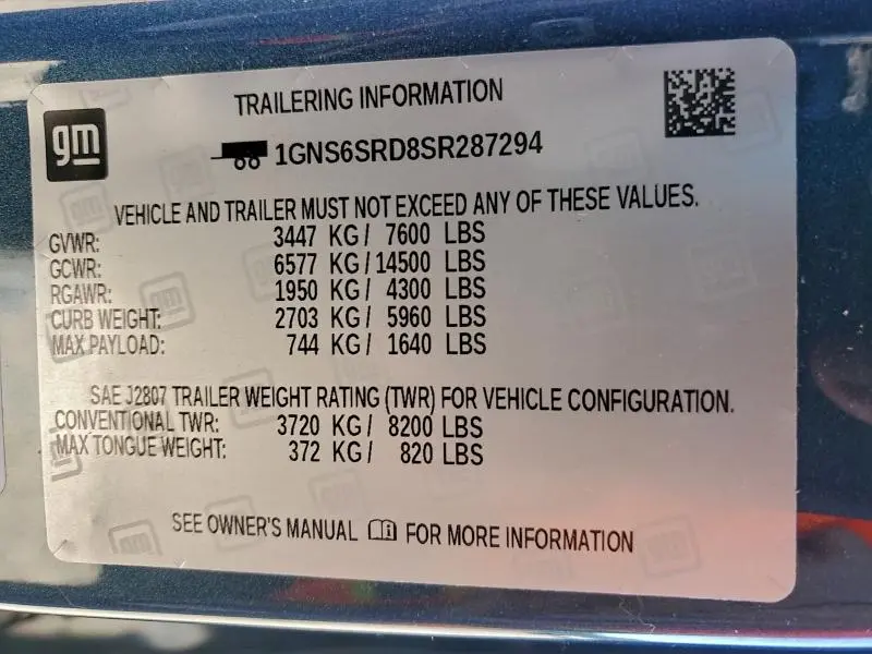 2025 CHEVROLET TAHOE K1500 PREMIER  