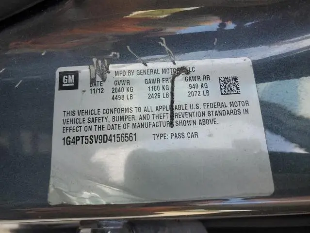 2013 BUICK VERANO PREMIUM  