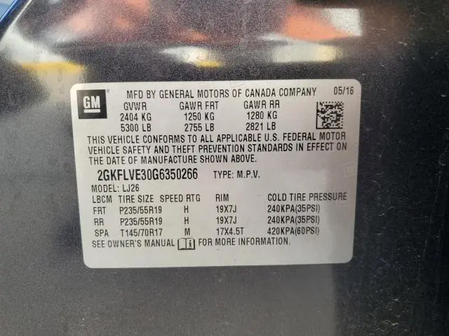 2016 GMC TERRAIN DENALI  