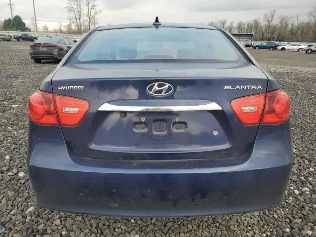 2010 HYUNDAI ELANTRA BLUE