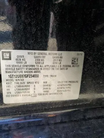 2016 GMC SIERRA K2500 DENALI  