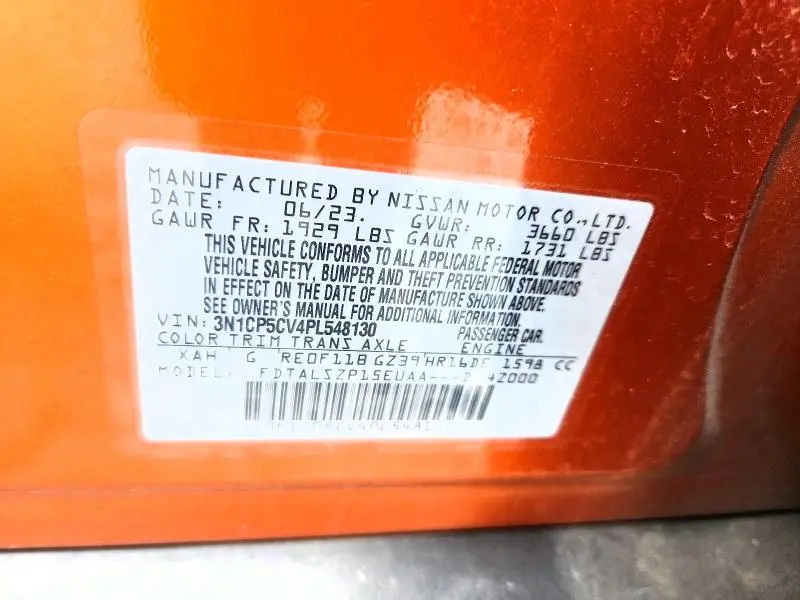 2023 NISSAN KICKS SV  