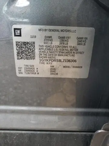 2020 CADILLAC XT6 PREMIUM LUXURY  