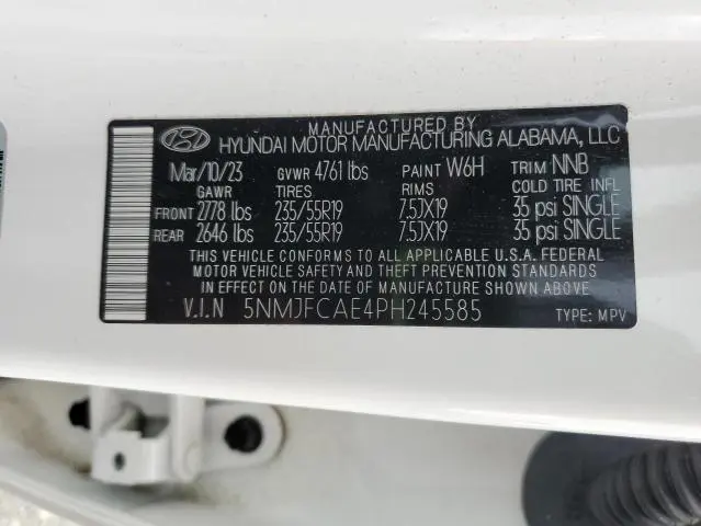 2023 HYUNDAI TUCSON SEL  