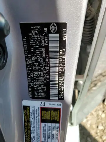 2014 TOYOTA CAMRY L  