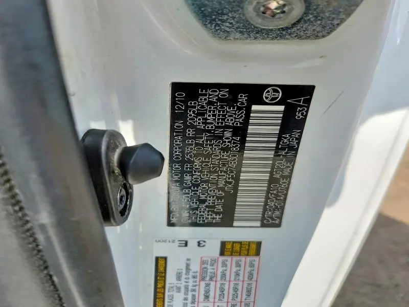 2011 SCION TC BASE  