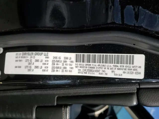 2014 JEEP CHEROKEE LIMITED  