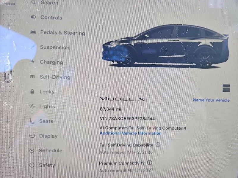 2023 TESLA MODEL X   