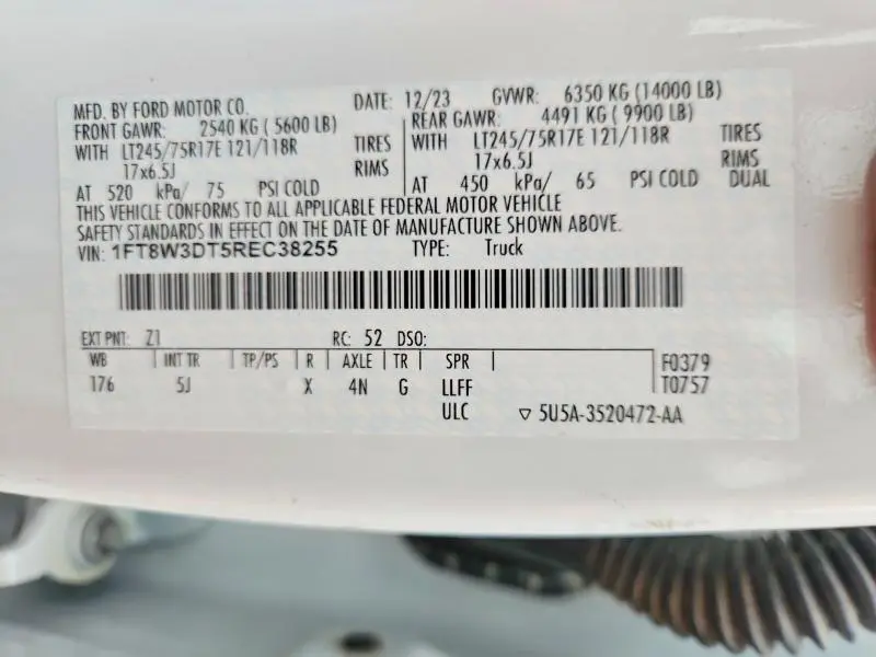 2024 FORD F350 SUPER DUTY  