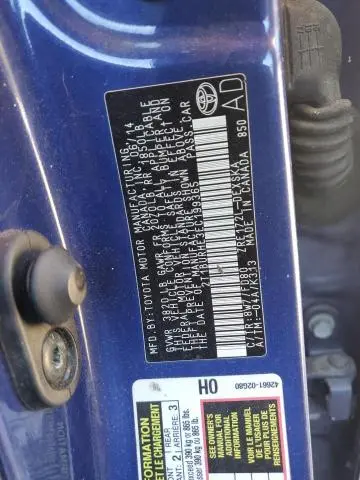 2014 TOYOTA COROLLA L  