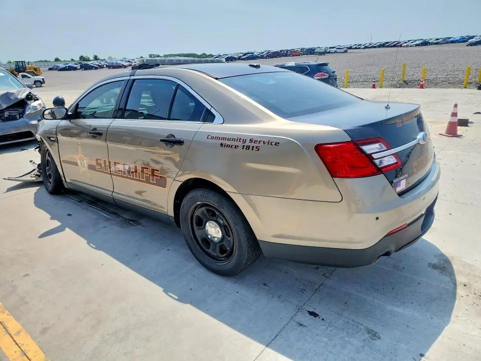 2018 FORD TAURUS POLICE INTERCEPTOR  
