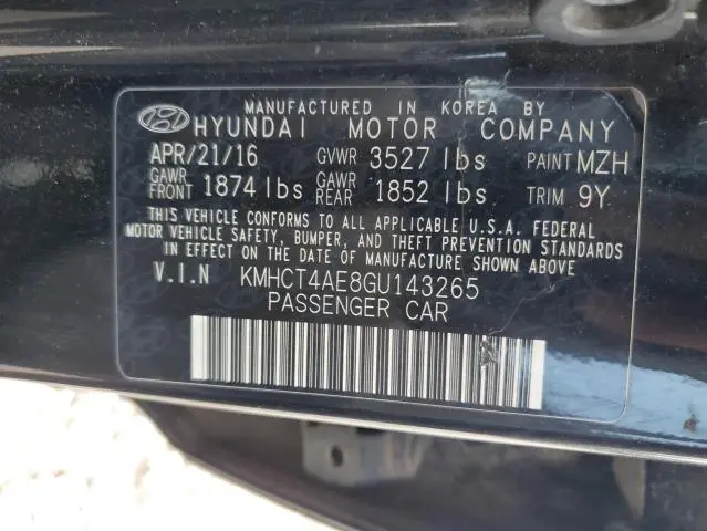 2016 HYUNDAI ACCENT SE  