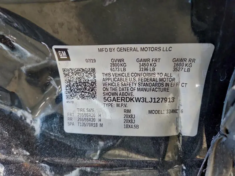 2020 BUICK ENCLAVE AVENIR  