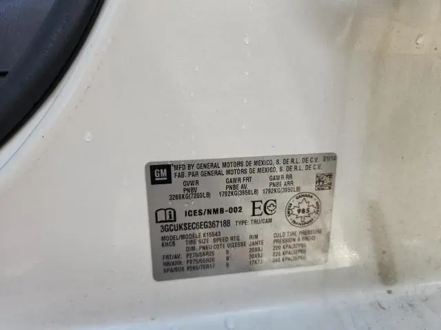 2014 CHEVROLET SILVERADO K1500 LTZ  