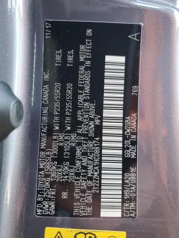 2017 LEXUS RX 350 BASE