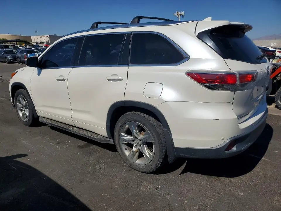 2015 TOYOTA HIGHLANDER LIMITED PLATINUM  