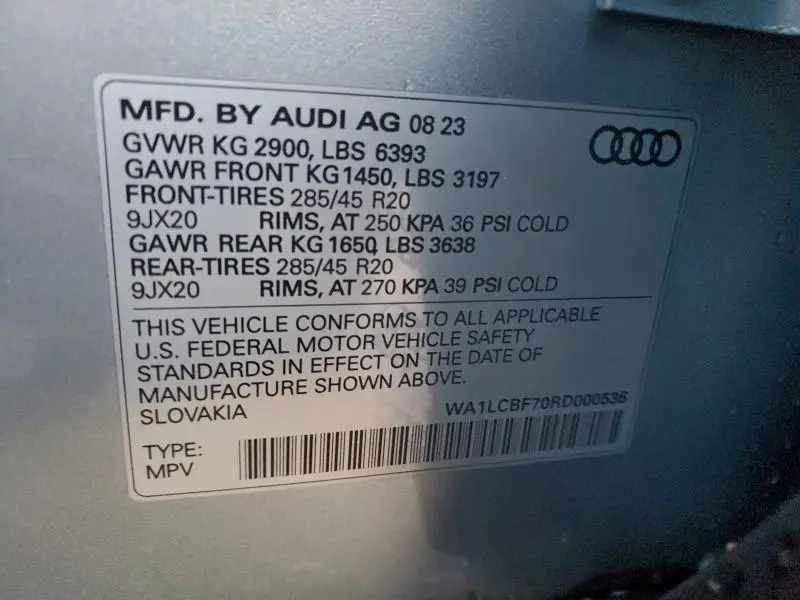 2024 AUDI Q7 PREMIUM PLUS  
