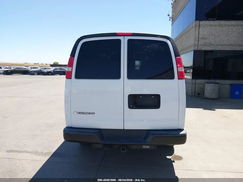 2020 CHEVROLET EXPRESS CARGO RWD 3500 EXTENDED WHEELBASE WT