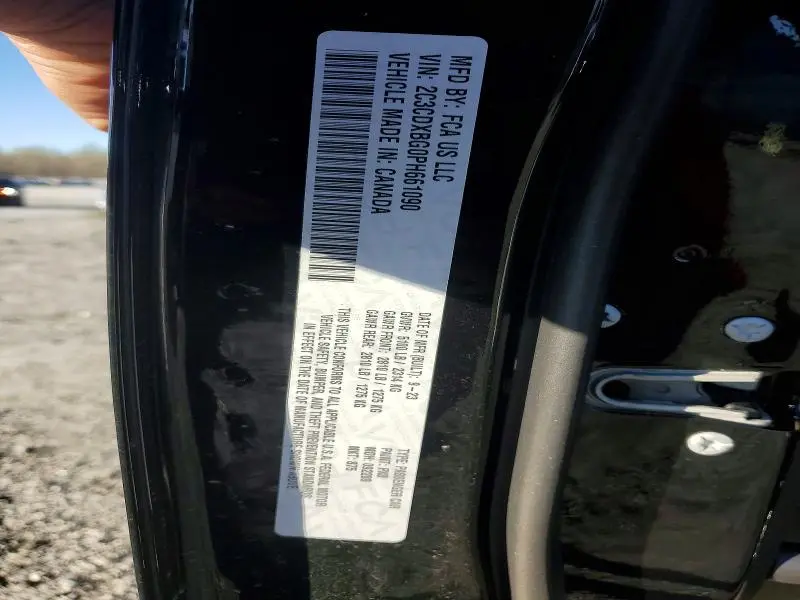 2023 DODGE CHARGER SXT  