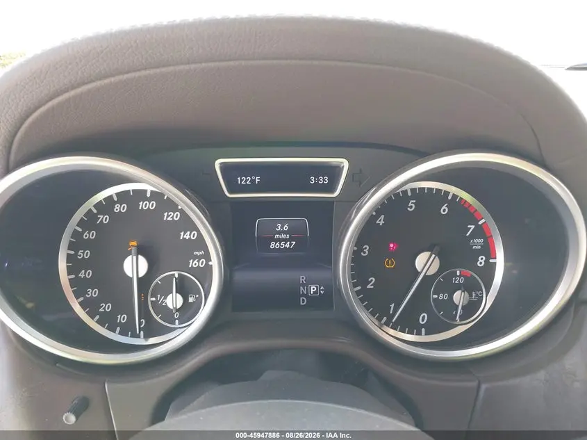 2015 MERCEDES-BENZ GL 550 4MATIC