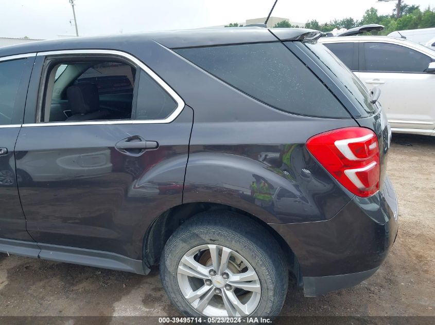 2016 CHEVROLET EQUINOX LS