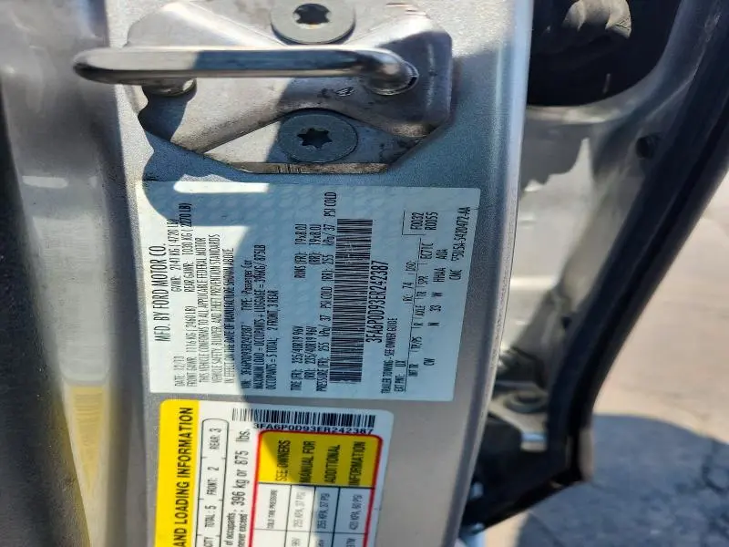 2014 FORD FUSION TITANIUM  