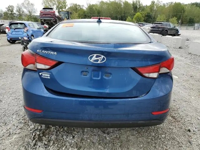 2016 HYUNDAI ELANTRA SE  