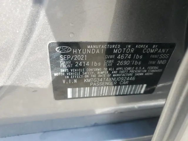 2022 GENESIS G70 BASE  