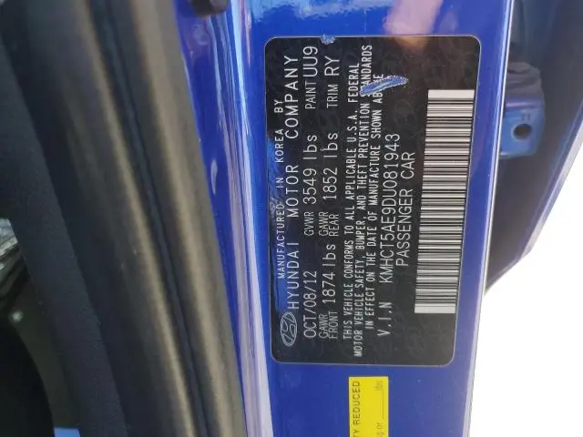 2013 HYUNDAI ACCENT GLS  