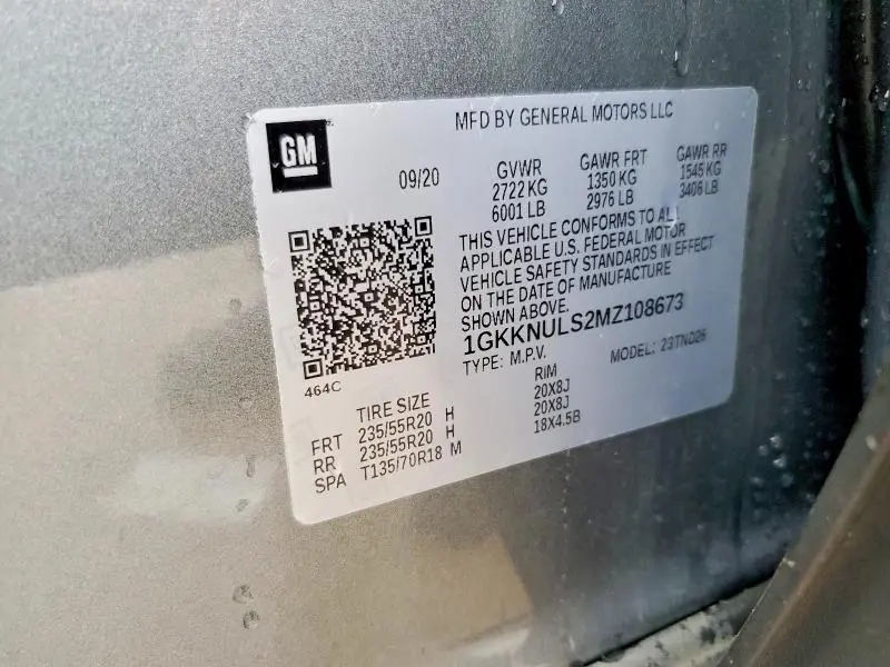 2021 GMC ACADIA SLT  