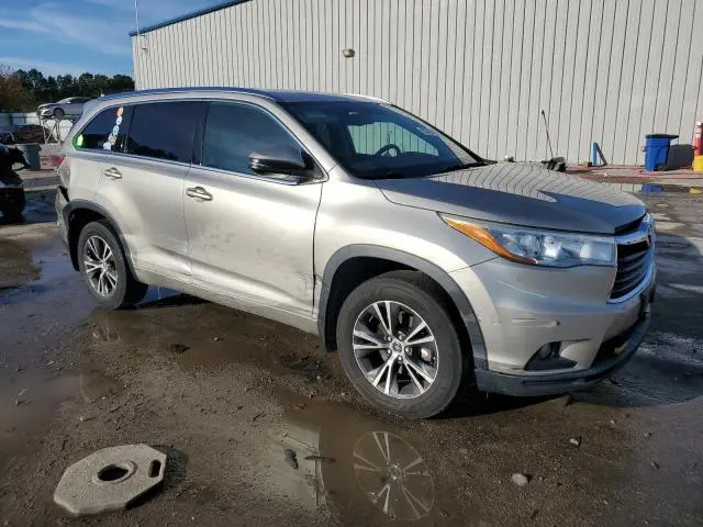 2016 TOYOTA HIGHLANDER XLE  