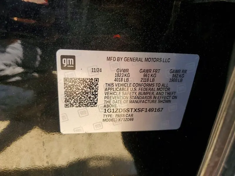 2025 CHEVROLET MALIBU LT  