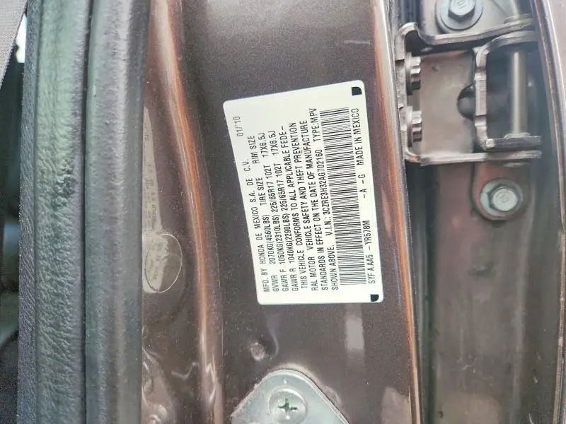 2010 HONDA CR-V LX  