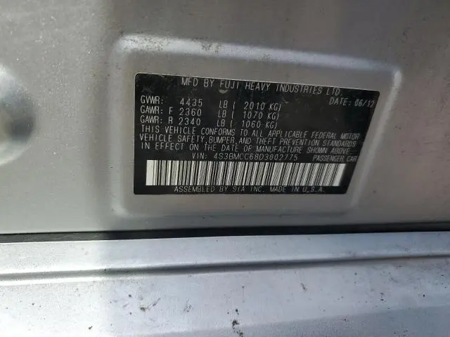 2013 SUBARU LEGACY 2.5I PREMIUM  