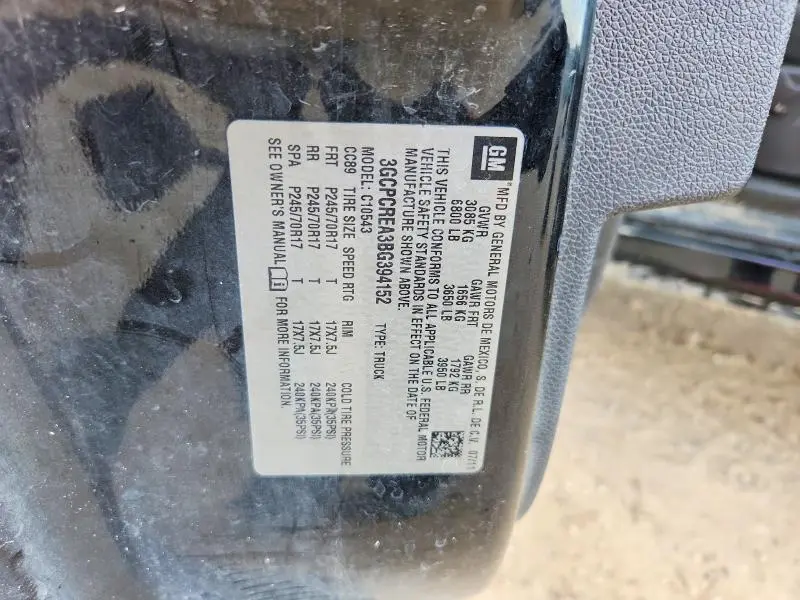 2011 CHEVROLET SILVERADO C1500 LS  