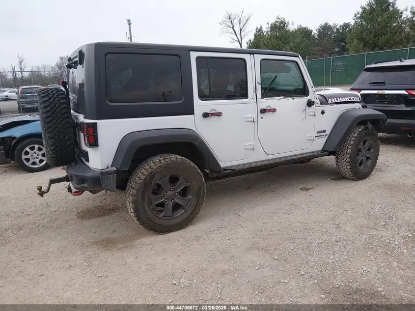 2017 JEEP WRANGLER UNLIMITED RUBICON RECON 4X4