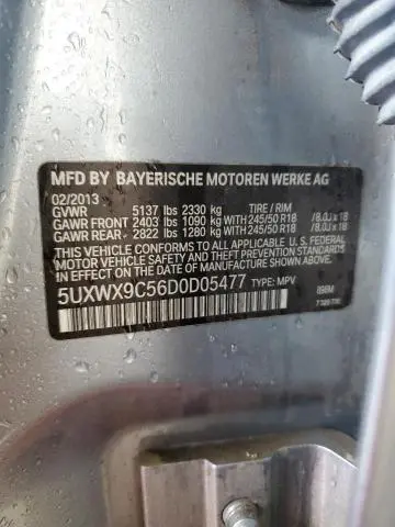 2013 BMW X3 XDRIVE28I  