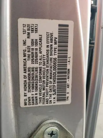 2013 HONDA CROSSTOUR EXL  