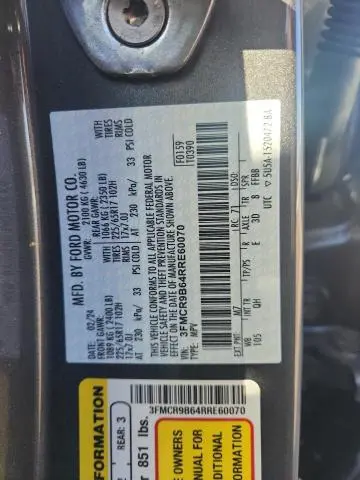 2024 FORD BRONCO SPORT BIG BEND  